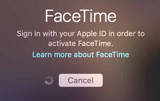 How do I activate FaceTime after an Unsuccessful activation?