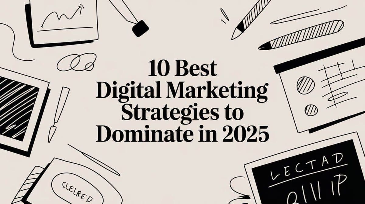 10 Best Digital Marketing Strategies to Dominate in 2025