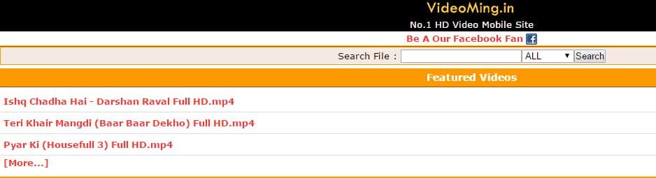 Videoming download site