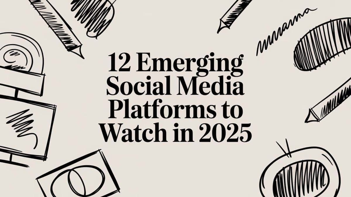 12 Emerging Social Media Platforms to Watch in 2025