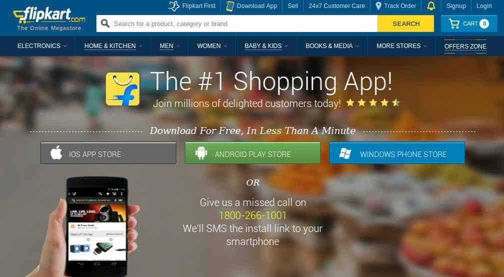Flipkart app offer