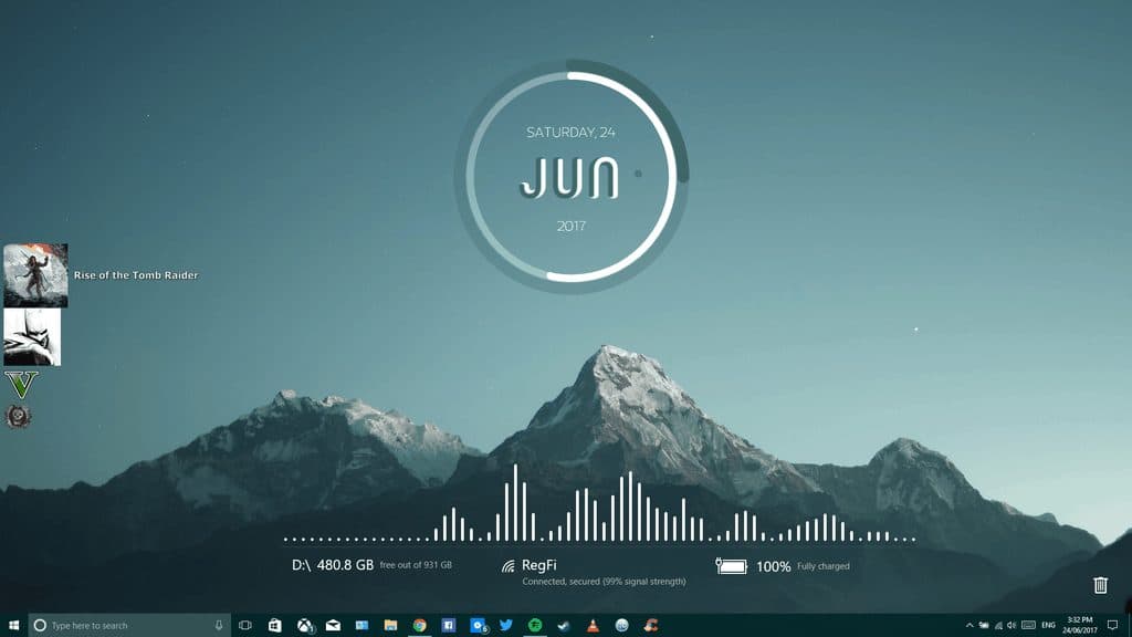 Rainmeter Skins: Must Have Wallpaper for Your Desktop