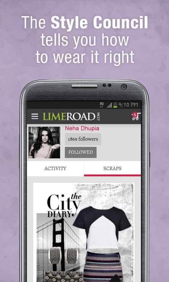 Limenroad shopping apps