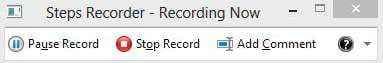 Problem Step Recorder