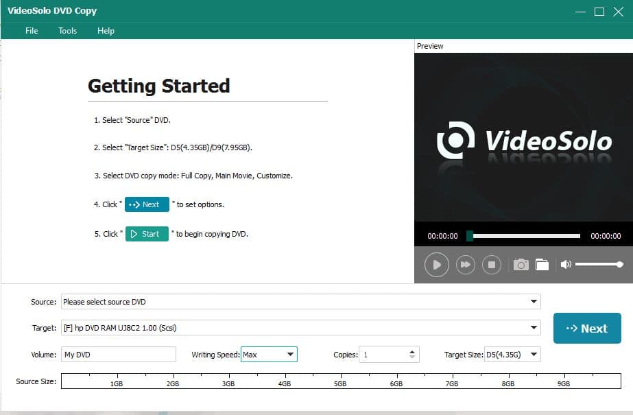 VideoSolo DVD Copy Review