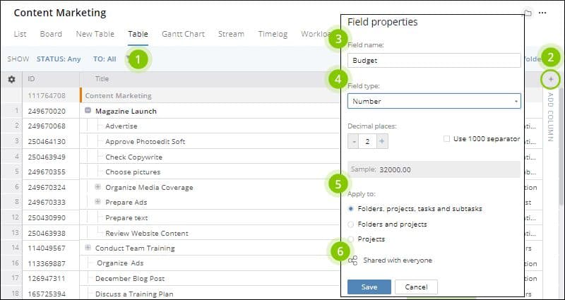 How to Use Wrike Custom Fields to Customize Projects