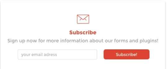Sign Up form in SendInblue