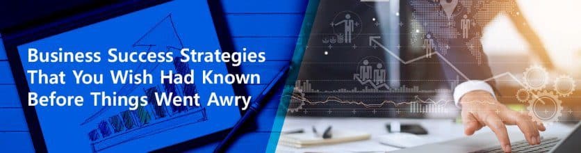 Business Success Strategies That You Wish Had Known Before Things Went Awry