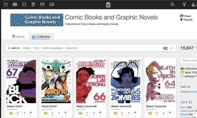 Free comics & graphic novels at the Internet Archive