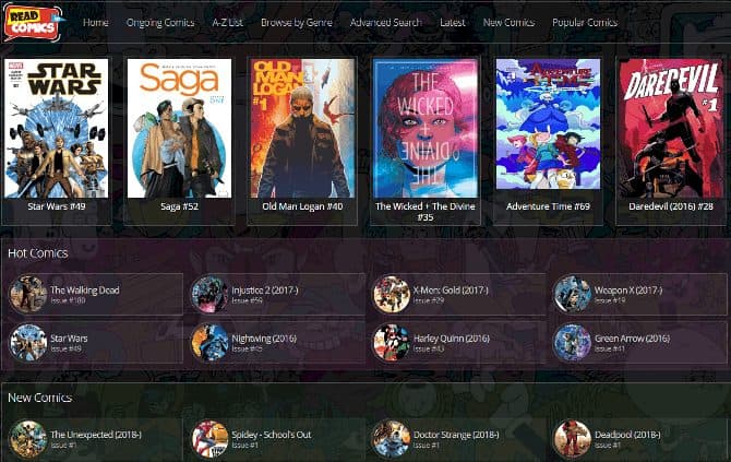 Free comics at Read Comics