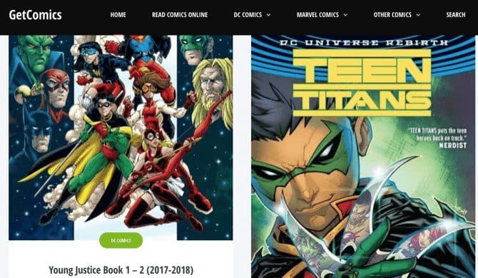 Free Comics at GetComics