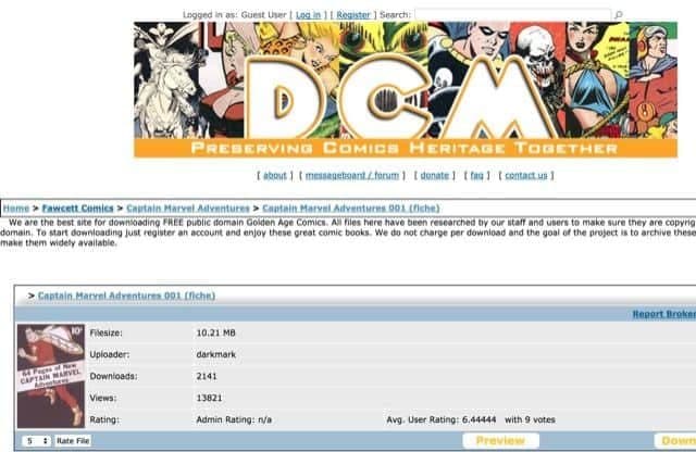 Free comics at Digital Comic Museum