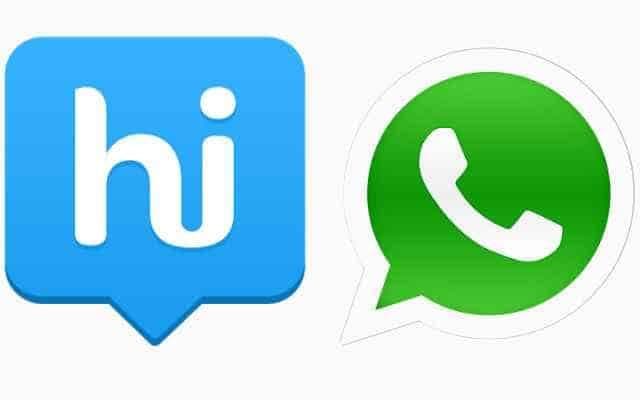 Hike vs whatsapp