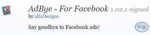 adbye for facebook