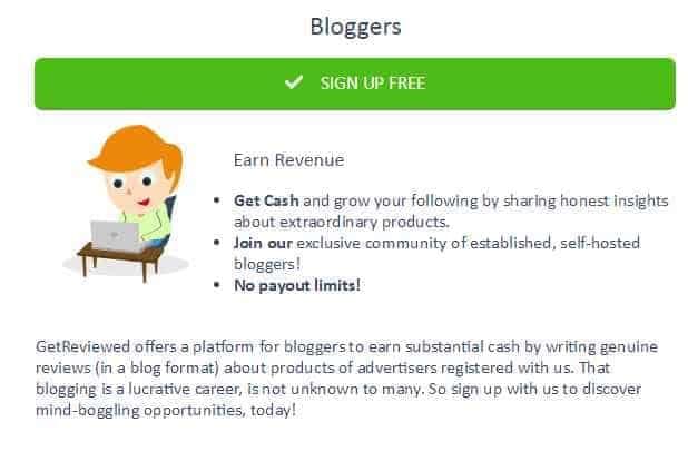 Get Reviewed for bloggers