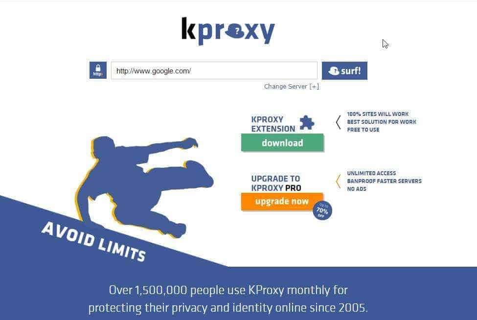 Surf-blocked-youtube-using-Kproxy