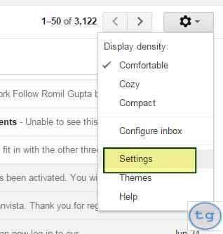 gmail undo send