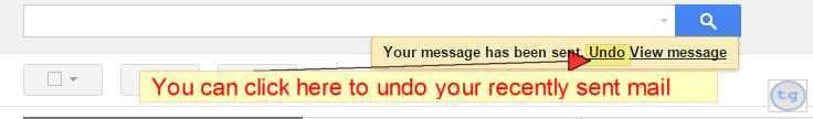 gmail undo send