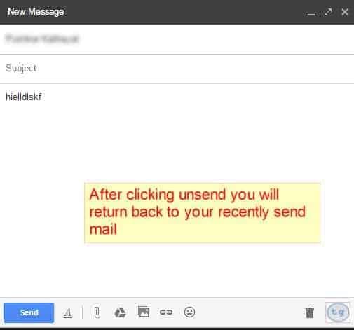 gmail undo send