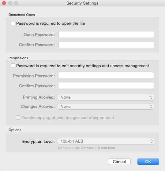security-settings