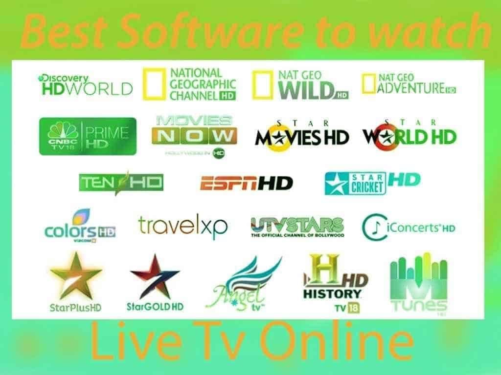 best software to watch live tv online