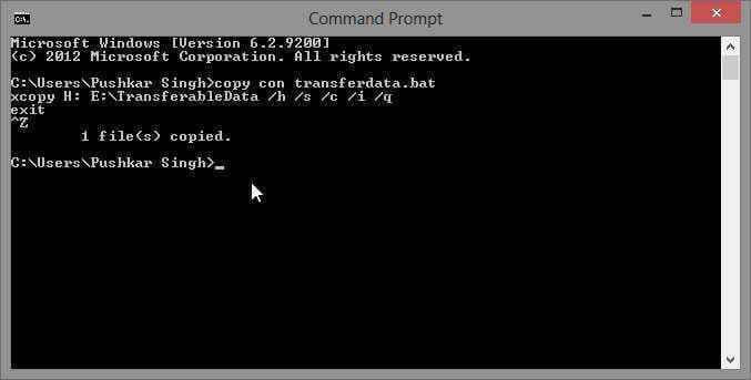 CMD Window