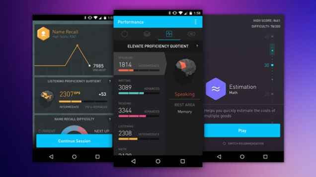 Elevate- best android apps