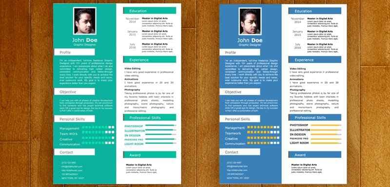one-page-resume-powerpoint