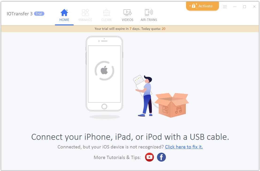 iotransfer 3 connect iphone