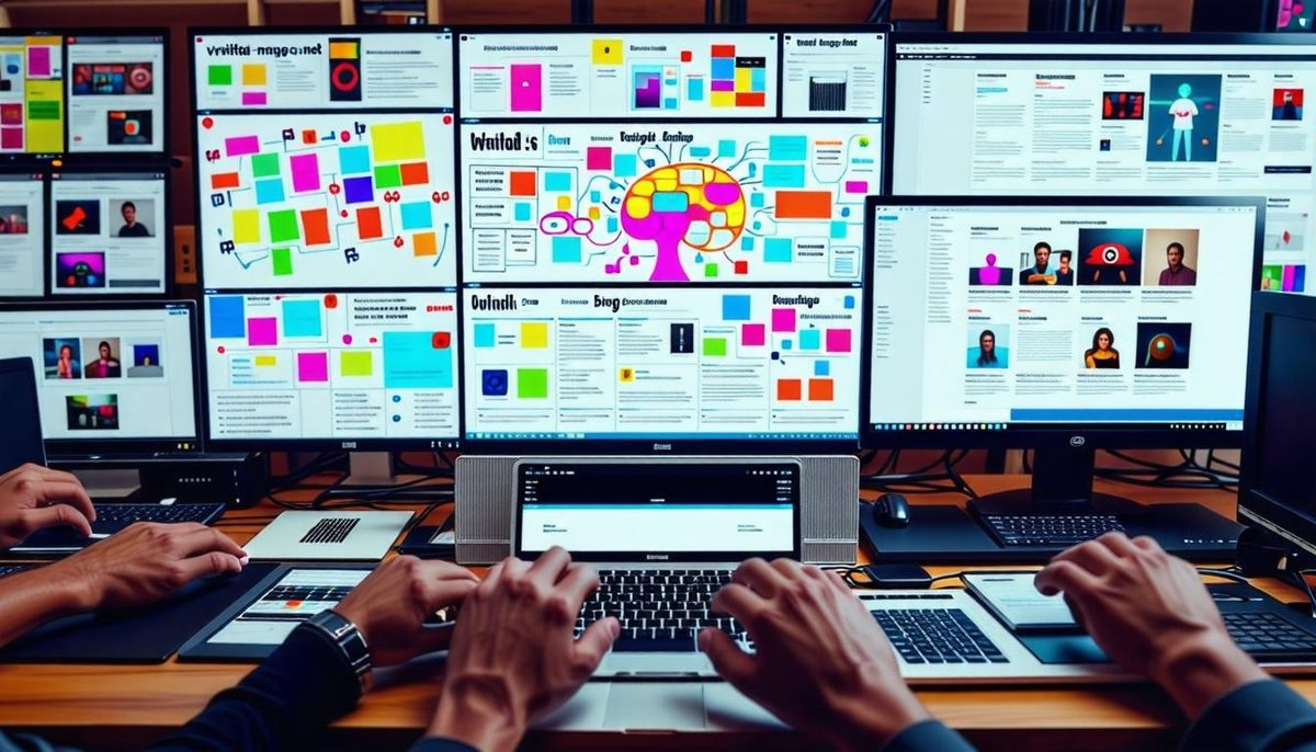 Content Creation Process of //vital-mag.net Blog